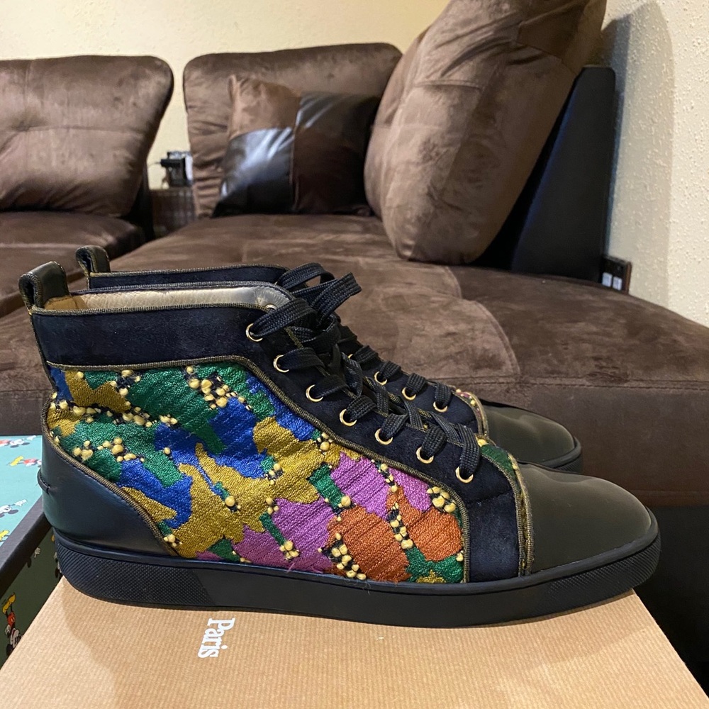 Men “s Christian Louboutin Sneakers 13.5